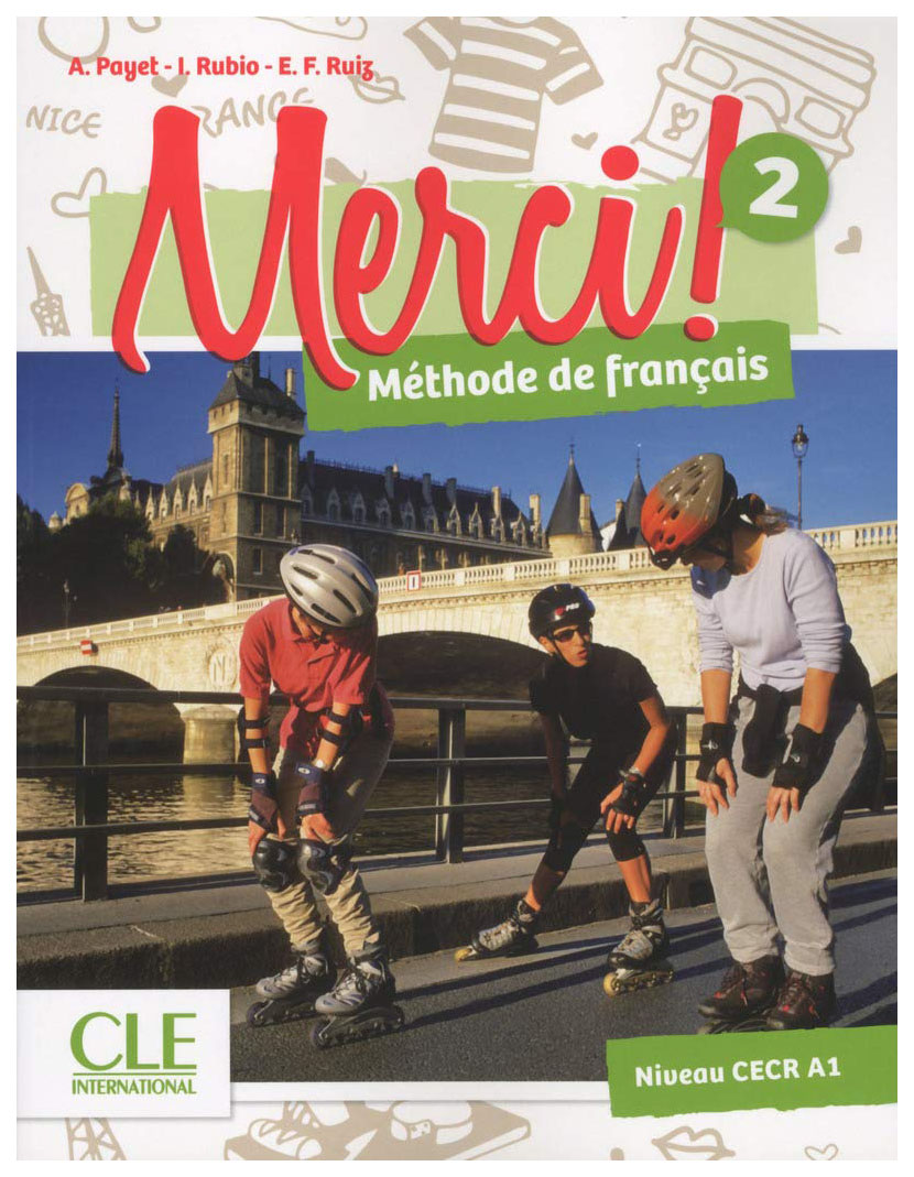 

Книга CLE International "MERCI! 2 Livre de l'élève + DVD ROM + audio (+ DVD)"