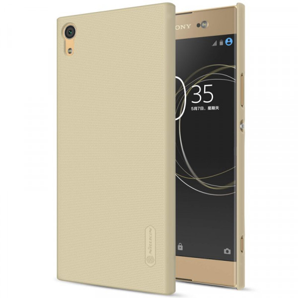 фото Чехол nillkin matte для sony xperia xz1 / xz1 dual gold