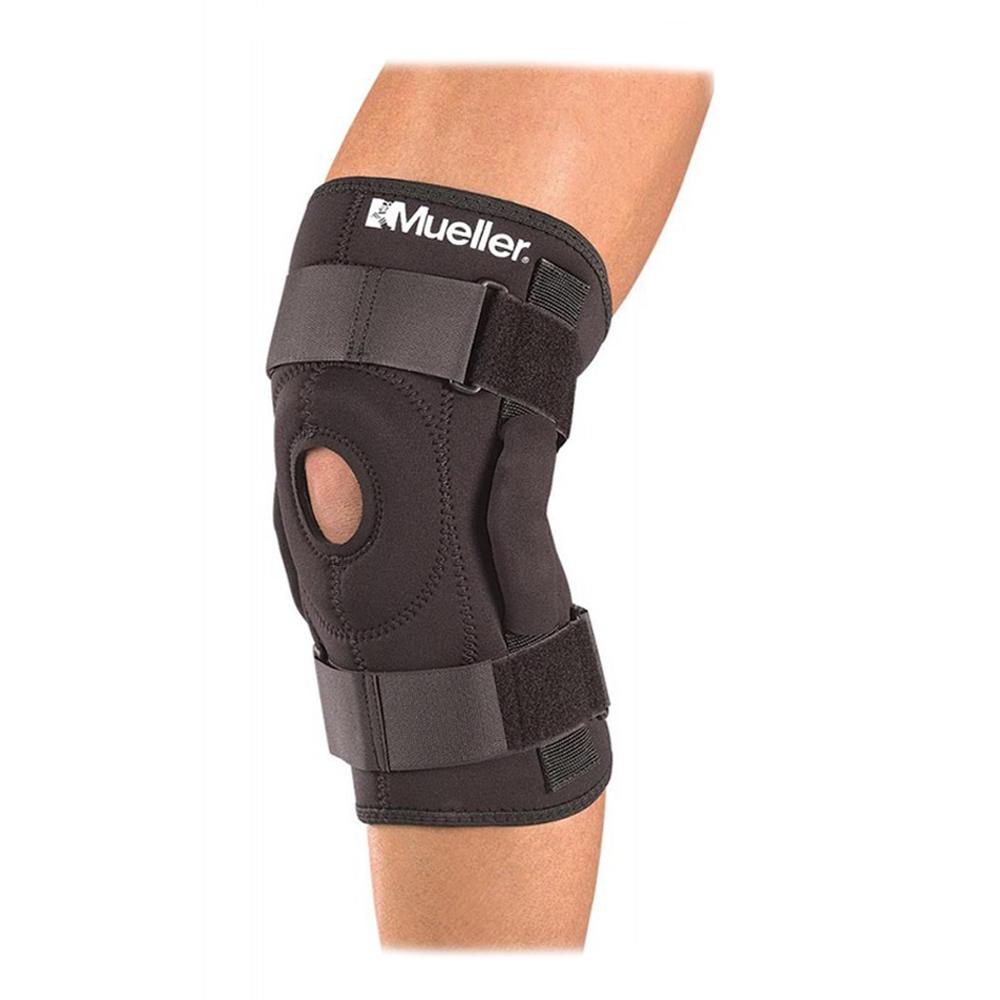 

Бандаж на колено Mueller Hinged Wraparound Knee Brace, L, синтетика