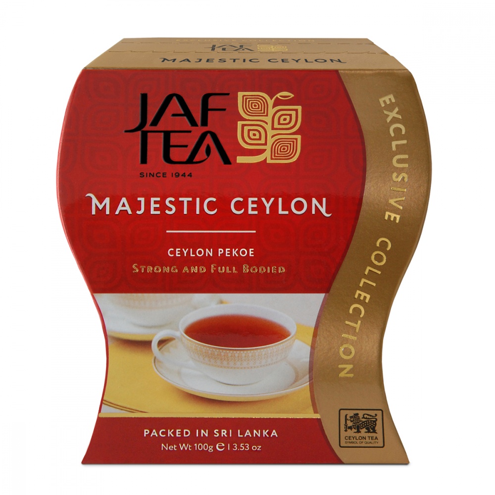 

Чай Jaf Tea Majestic Ceylon черный листовой 100 г