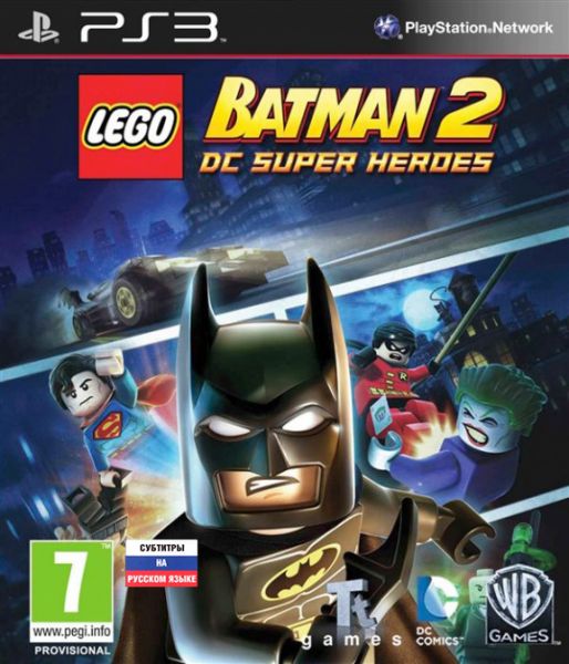 

Игра LEGO Batman 2: DC Super Heroes для PlayStation 3, LEGO Batman 2: DC Super Heroes