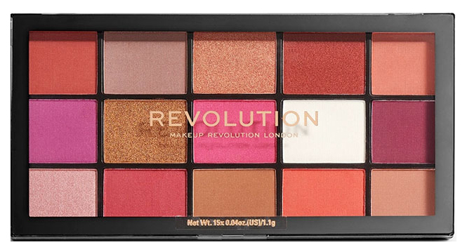 

Тени для век Revolution Makeup Re-loaded Eyeshadow Palette Red Alert 1,1 г