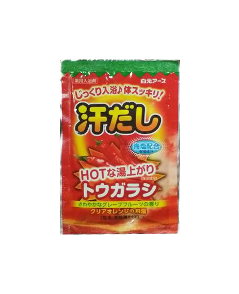 Купить Соль для ванн Hakugen Earth Asedashi С экстрактом перца 25 г