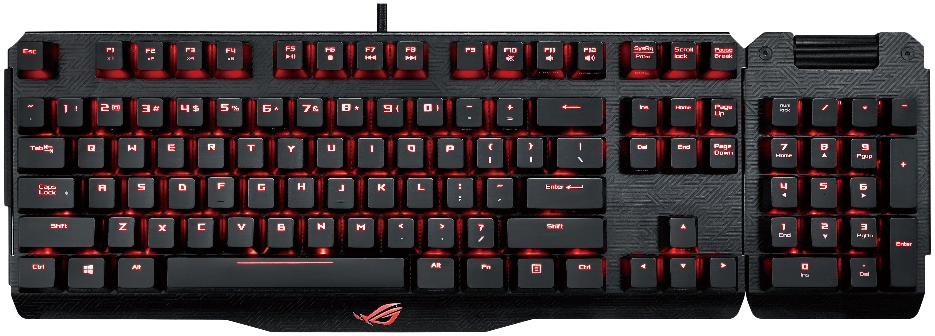 

Игровая клавиатура ASUS ROG Claymore Black (90MP00E1-B0RA00), ROG Claymore