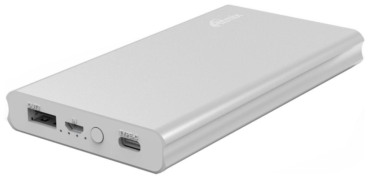 

Внешний аккумулятор Ritmix RPB-10977PQC 10000 мА/ч Grey, RPB-10977PQC