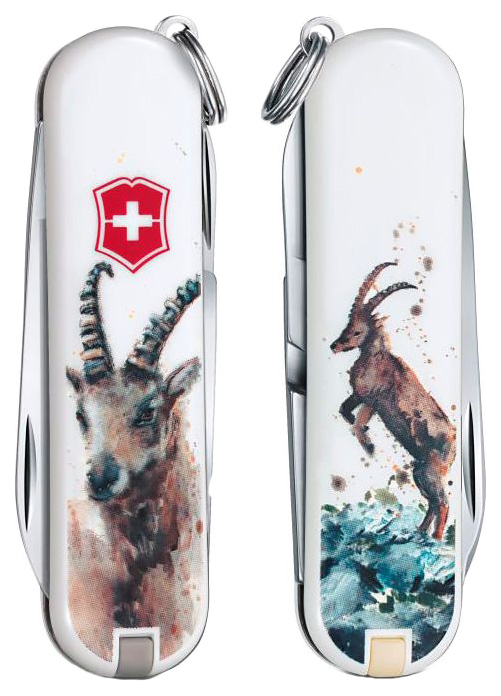 фото Мультитул-брелок victorinox capricorn 0.6223.l1610 58 мм разноцветный, 7 функций