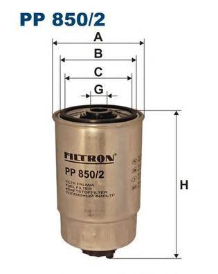 фото Фильтр топливный filtron pp8502