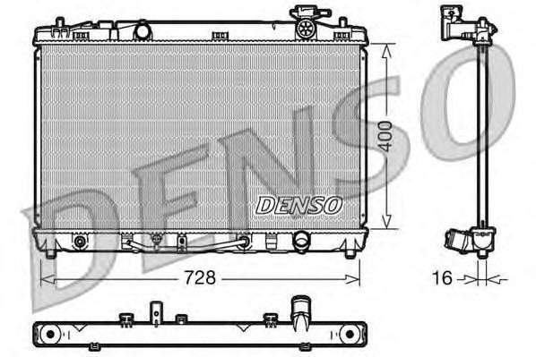 

Радиатор Denso DRM50041