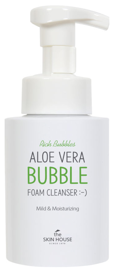 фото Пенка для умывания the skin house aloe vera bubble foam cleanser 300 мл