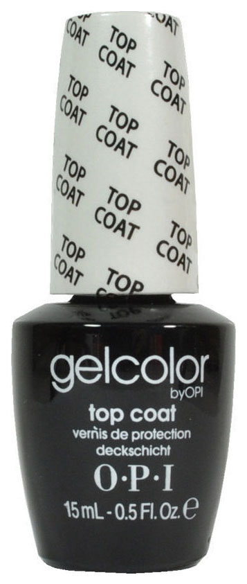 фото Закрепитель лака для ногтей opi gelcolor top coat 15 мл