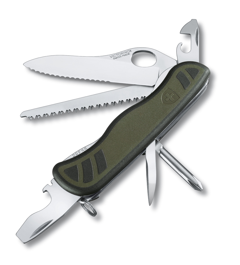 фото Мультитул victorinox military 0.8461.mwch 111 мм зеленый,10 функций