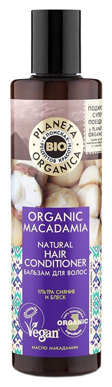 Купить Бальзам для волос Planeta Organica Macadamia Planeta 280 мл
