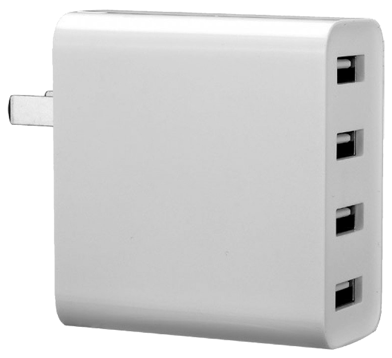 Сетевое зарядное устройство Xiaomi Mi Multiple 4, 4 USB, 2,4 A, (CDQ01ZM) white