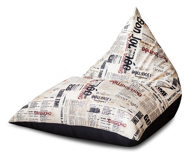 фото Кресло-мешок dreambag пирамида бонджорно xl, бежевый