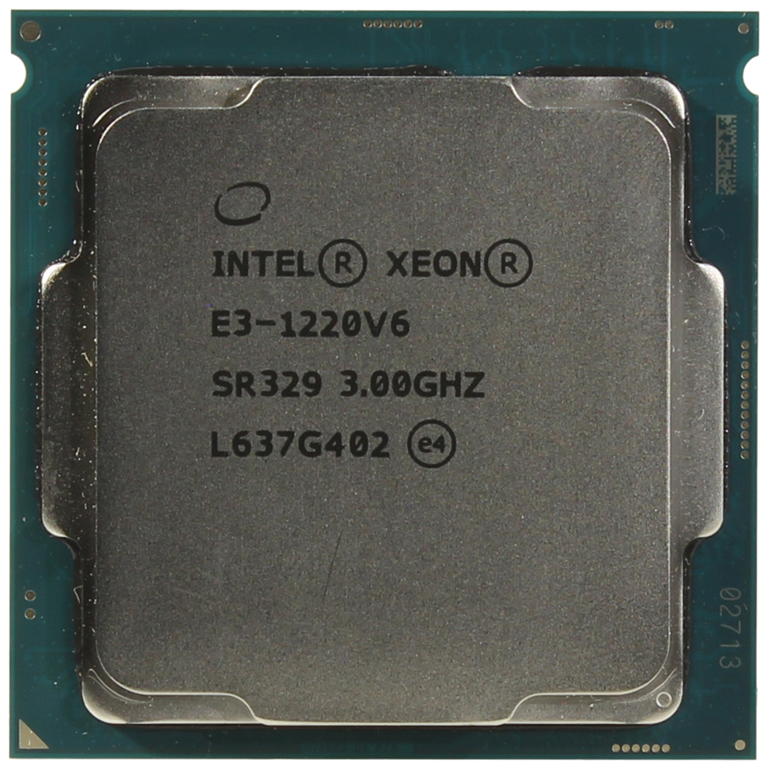 фото Процессор intel xeon e3-1220 v6 lga 1151 oem