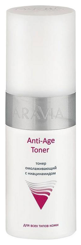 фото Тонер омолаживающий aravia professional с ниацинамидом anti-age toner 150мл