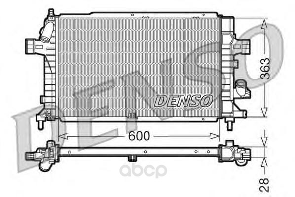 фото Радиатор 600x363 denso drm20102