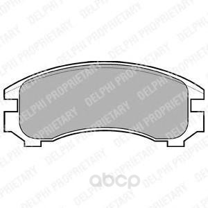 

Тормозные колодки дисковые DELPHI LP546