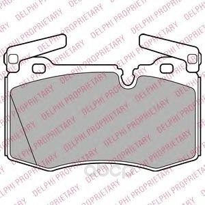 

Тормозные колодки дисковые DELPHI LP2235