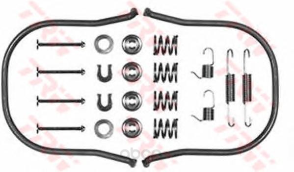 

Ремкомплект тормозных колодок задних nissan sunny 1.2-1.6 81-91 TRW SFK120