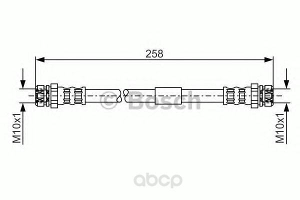

Шланг тормозной системы BOSCH 1987481369