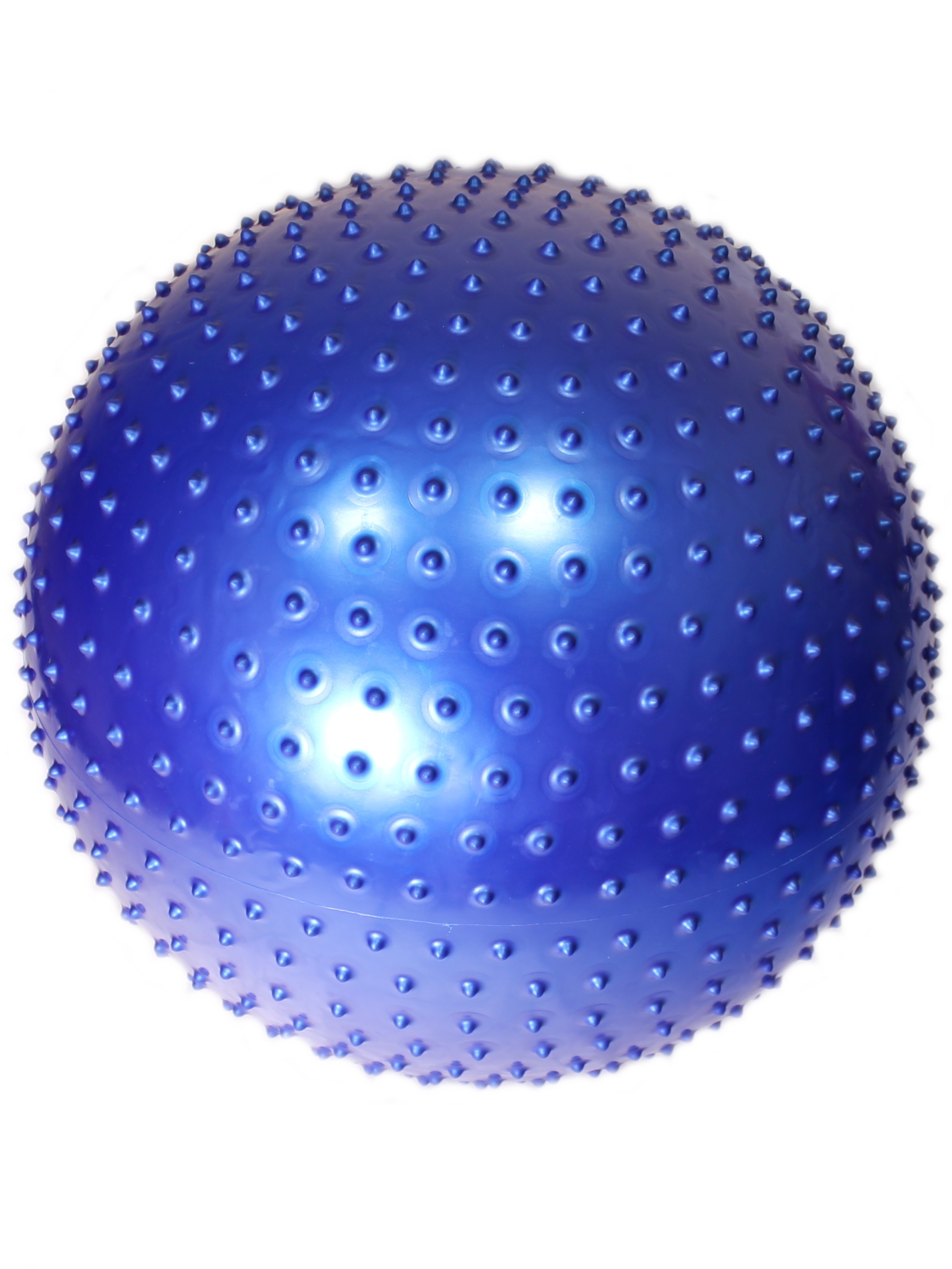 фото Мяч массажный sprinter 07110b, синий, 65 см