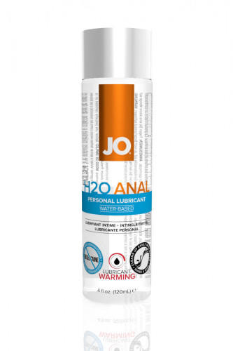 Гель-смазка JO anal H2O Warming 120 мл, System JO  - купить со скидкой