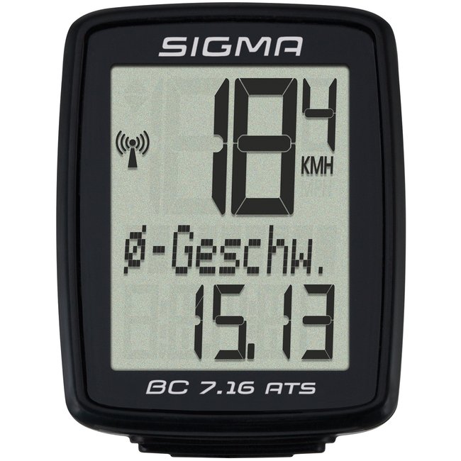 фото Велокомпьютер sigma bc 7.16 ats black