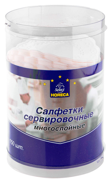 фото Сервировочная салфетка horeca select кружевные 150 шт