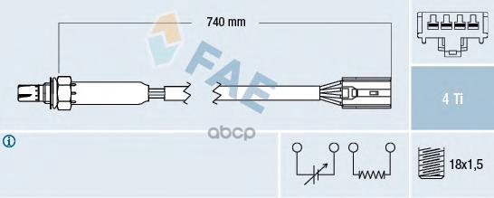 фото Лямбда-зонд fae 77189