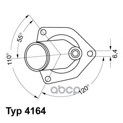 Термостат Wahler 416492D