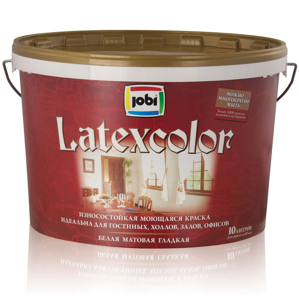 Краска Jobi Latexcolor, база A, 0,9 л