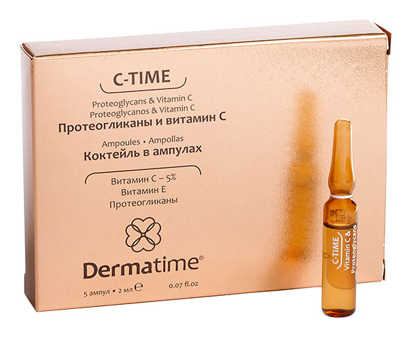 фото Концентрат для лица dermatime c-time 5*2 мл