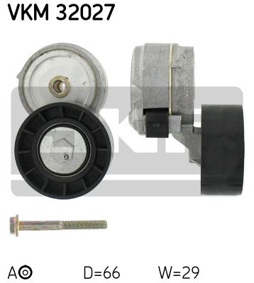 

Натяжной ролик SKF VKM 32027