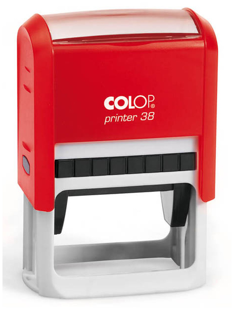 

Оснастка для печати Colop Printer 38. Поле: 56х33 мм. Цвет корпуса: красный., Printer 38
