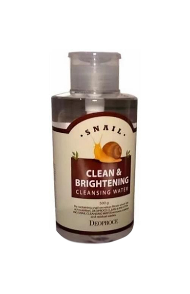 

Мицеллярная вода Deoproce Clean & Brightening Snail Cleansing Water 500 мл