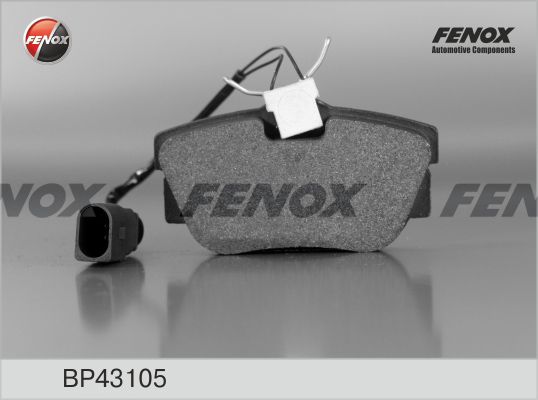 фото Комплект тормозных колодок, дисковый тормоз fenox bp43105