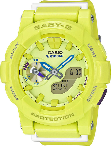 фото Наручные часы кварцевые женские casio baby-g bga-185-9a