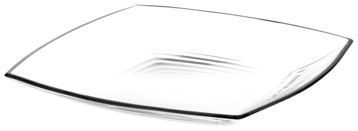 

Тарелка Pasabahce Tokio 26,5x26,5 см, Прозрачный