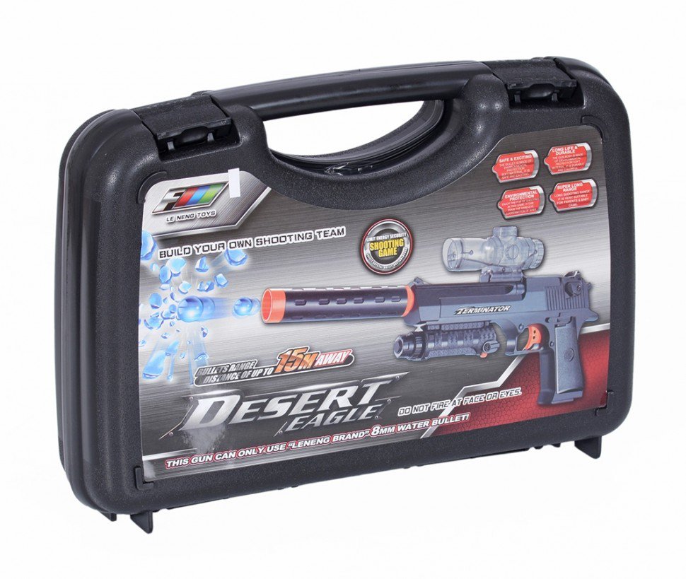 

Пистолет игрушечный Le Neng Toys с гелевыми пулями D1A-1