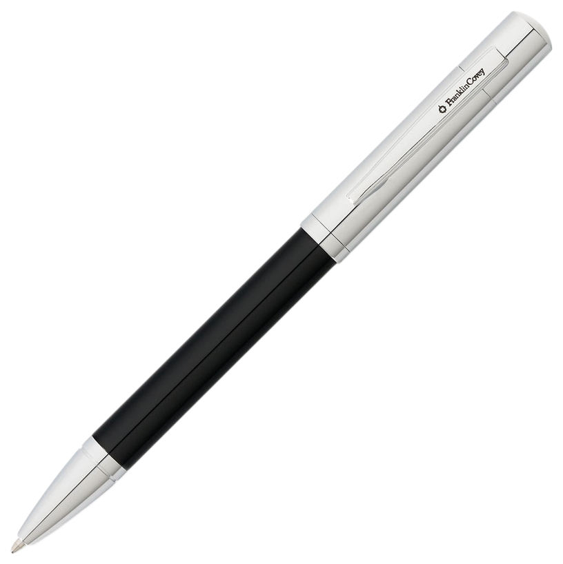 Шариковая ручка FranklinCovey Greenwich Black Chrome M, BL