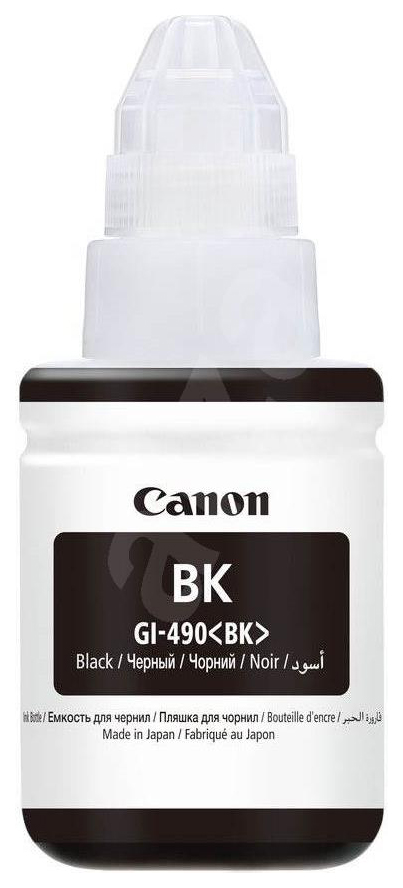 фото Картридж для струйного принтера canon gi-490 bk черный, оригинал