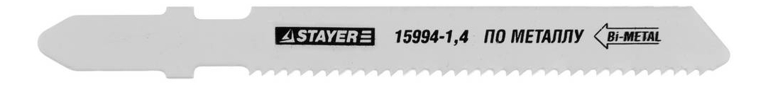 Пилка по металлу для лобзика Stayer 15994-1,4 пластиковый ящик для инструмента stayer