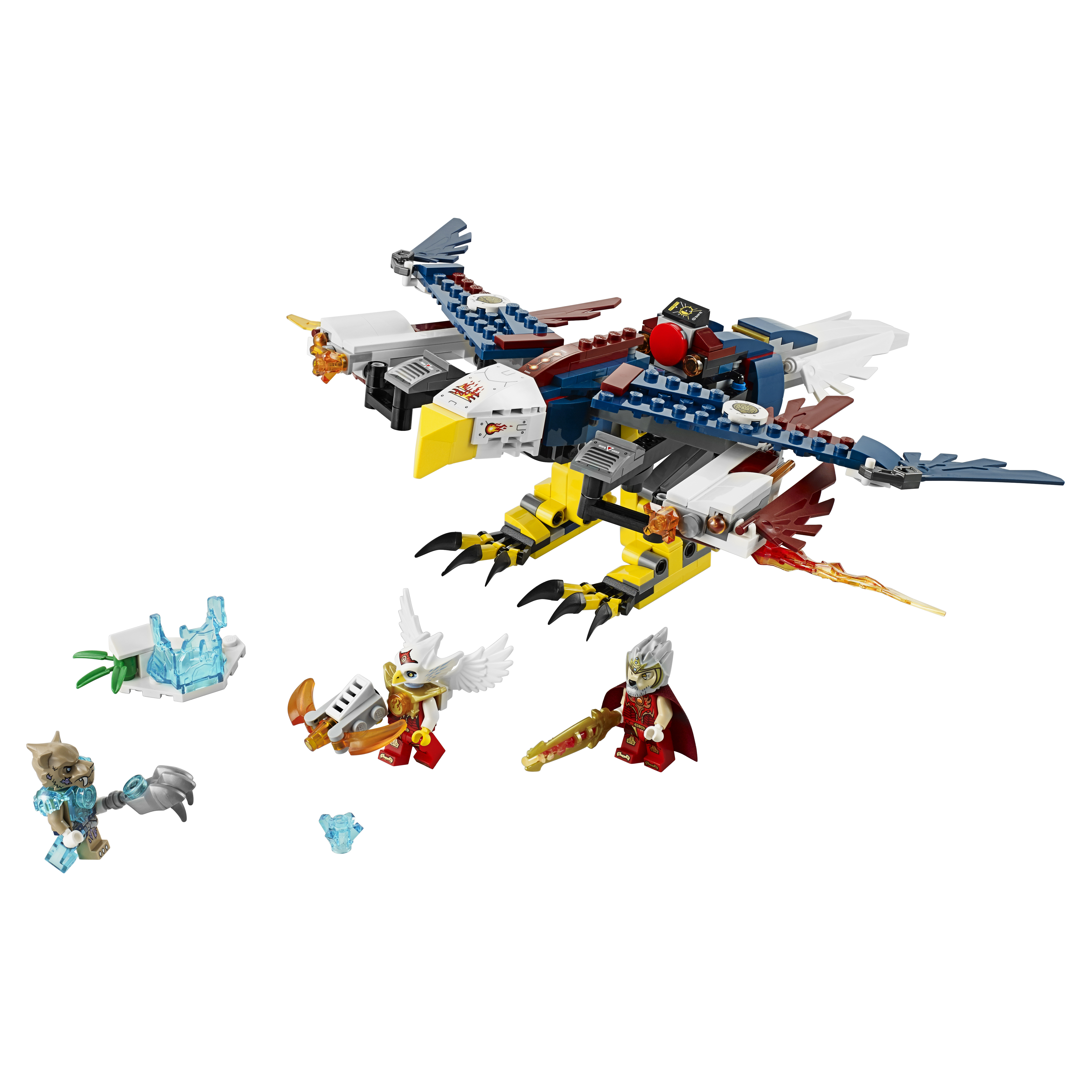 фото Конструктор lego chima огненный истребитель орлицы эрис (70142)