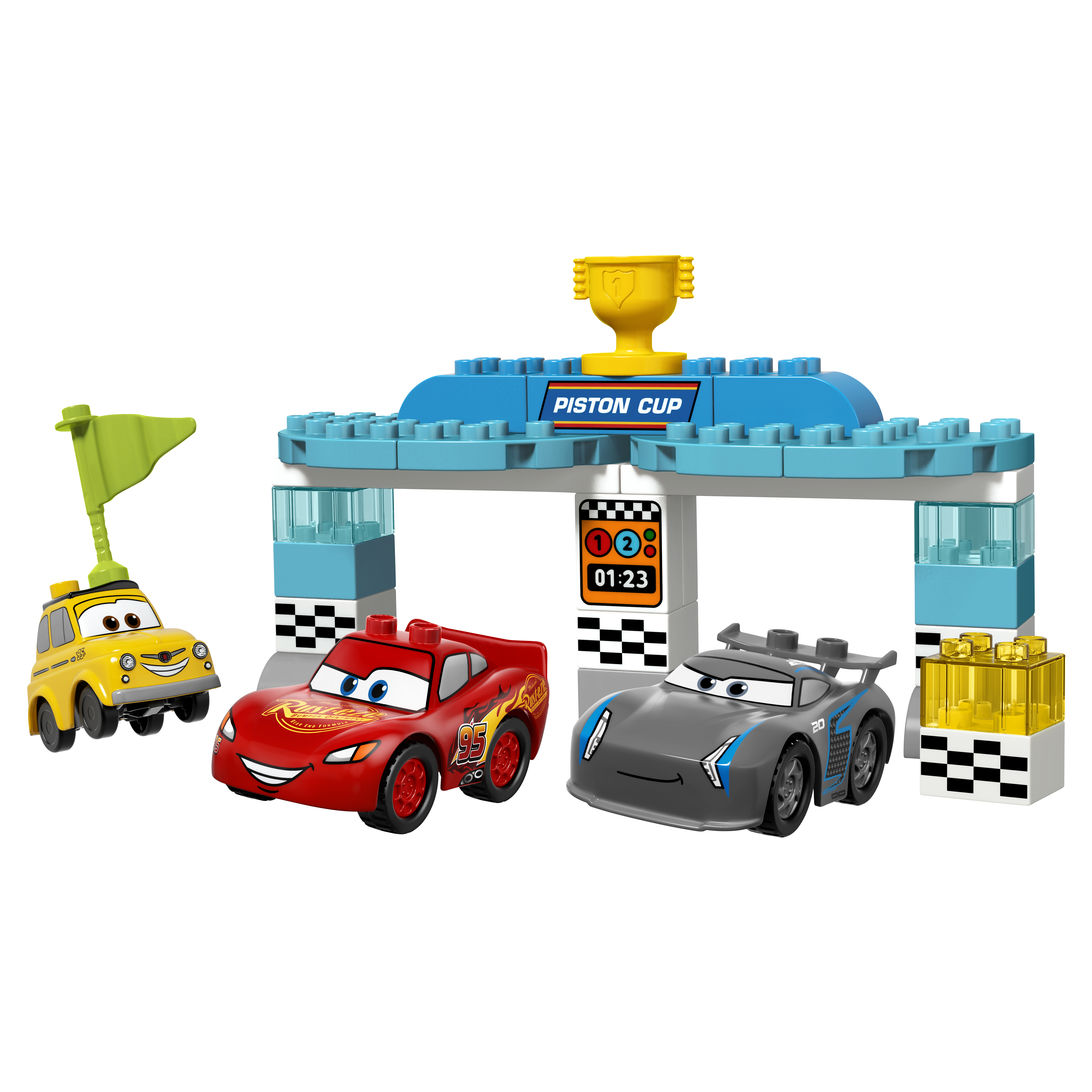 фото Конструктор lego duplo cars гонка за кубок поршня (10857)