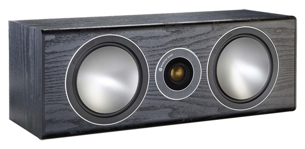 фото Колонка monitor audio bronze centre black oak