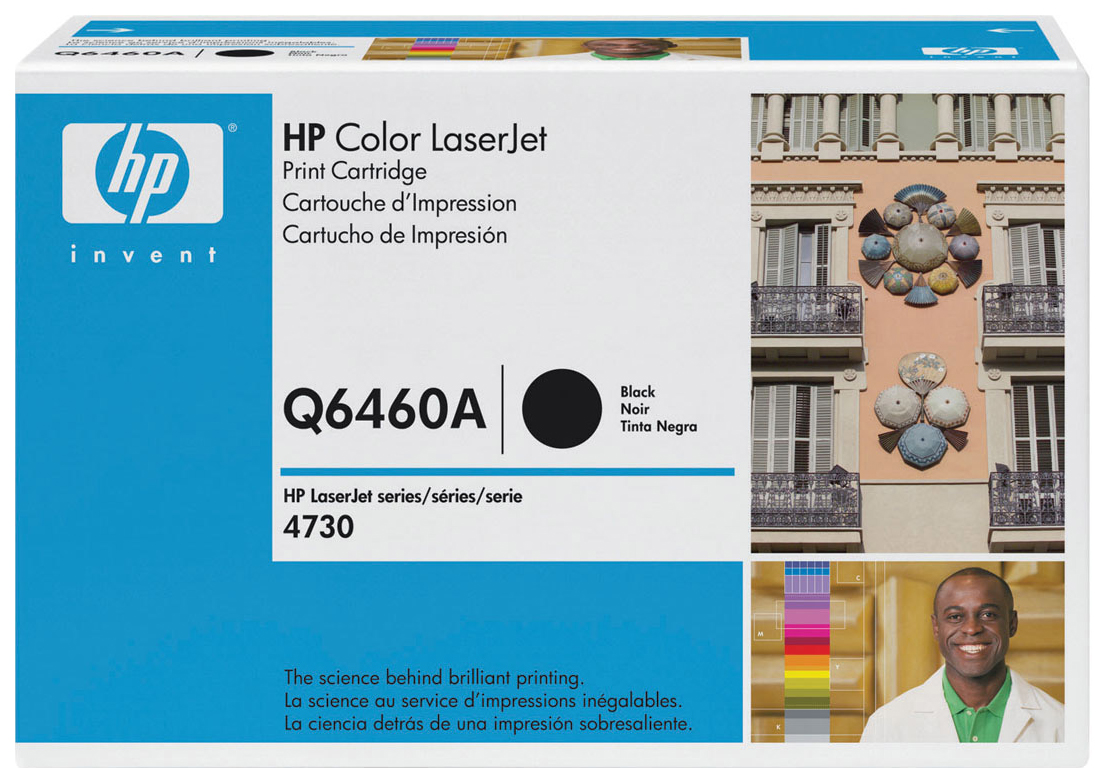

Картридж для лазерного принтера HP 644A (Q6460A) черный, оригинал, q6460A