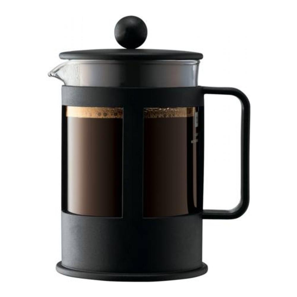 

Френч-пресс BODUM 1784-01 0,5л, kenya 0,5 л черный