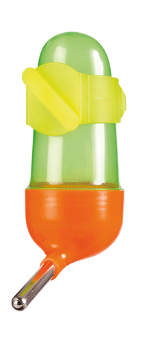 фото Поилка ниппельная с шариком для грызунов imac, оранжевый, зеленый, желтый, 200 мл