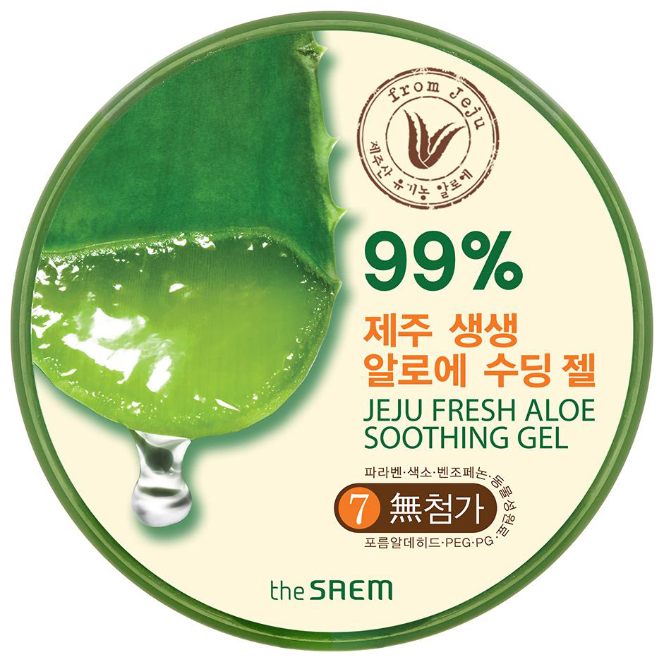 Купить Гель для лица the SAEM Jeju Fresh Aloe Soothing Gel 99% 300 мл
